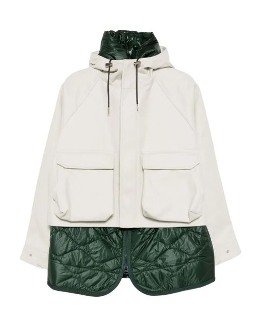 Sacai Green Wool Jacket
