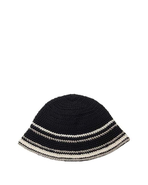Undercover Black X Kijima Takayuki Striped Bucket Hat
