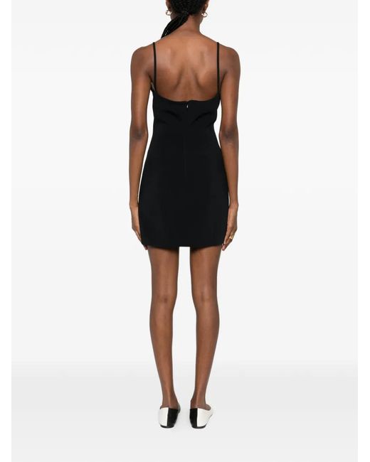 Givenchy Black Sliced Mini Dress