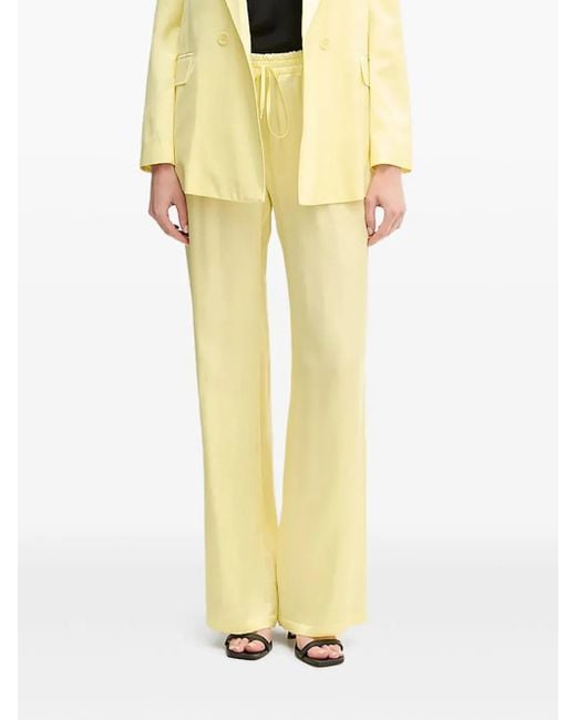 Pantalon À Lien De Resserrage Ermanno Scervino en coloris Yellow