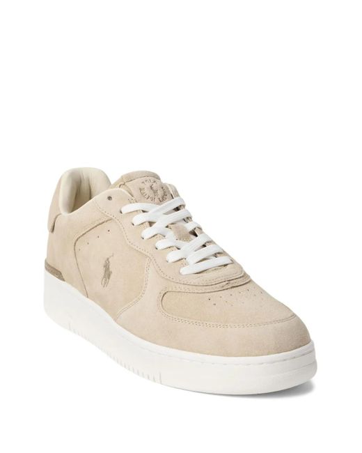 Polo Ralph Lauren Multicolor Suede Low-Top Lace-Up Sneakers for men