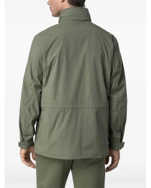 K-Way Green Manuel Multi-Pocket Jacket for men