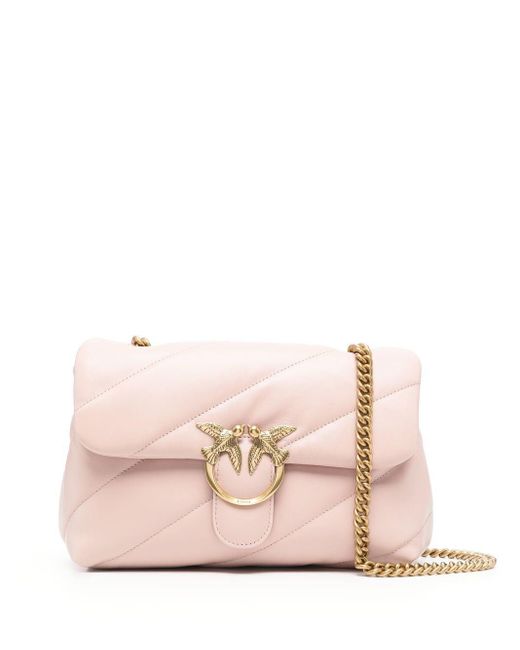 Pinko Love Classic Puff Crossbody Bag in Pink | Lyst Canada