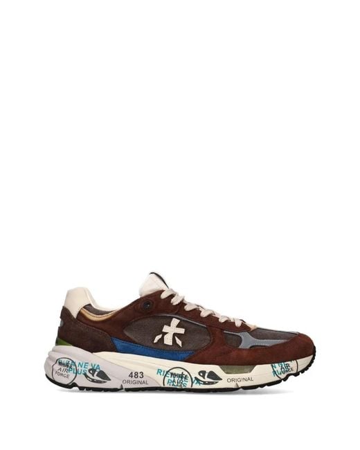 Premiata White Mase Sneakers for men