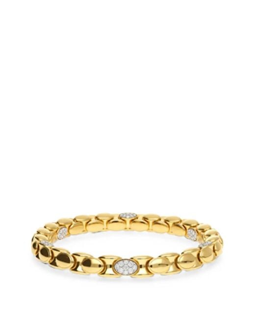 ’ROBERTO DEMEGLIO Metallic Anaconda Aura Diamond Bracelet