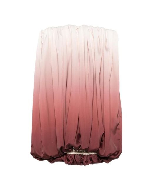 L'idée Pink Robe Courte Flute