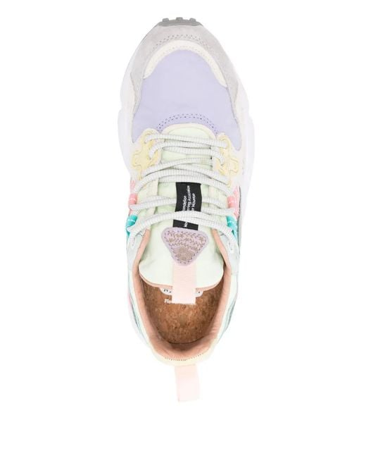 Flower Mountain White Yamano 3 Sneakers