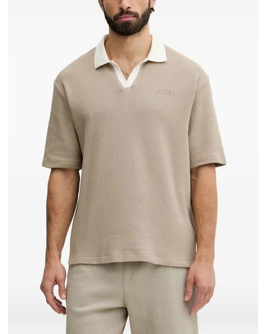 Guess Natural Logo-Detail T-Shirt for men
