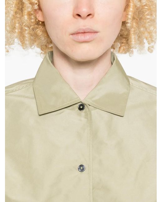 Camisa Con Botones Jil Sander de color Natural