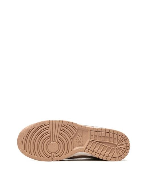 Nike White Dunk Low Next Nature "Hemp" Sneakers