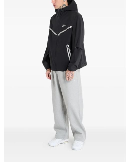 Nike Black Full-Zip Woven Jacket for men