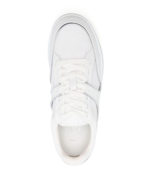 IRO White Alex Mesh Leather Sneakers