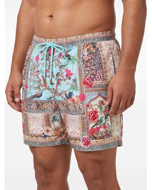 Camilla White Sultans And Queens Boardshorts for men