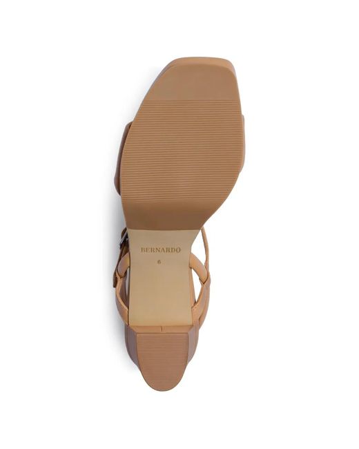 Bernardo Multicolor Canto Leather Sandals