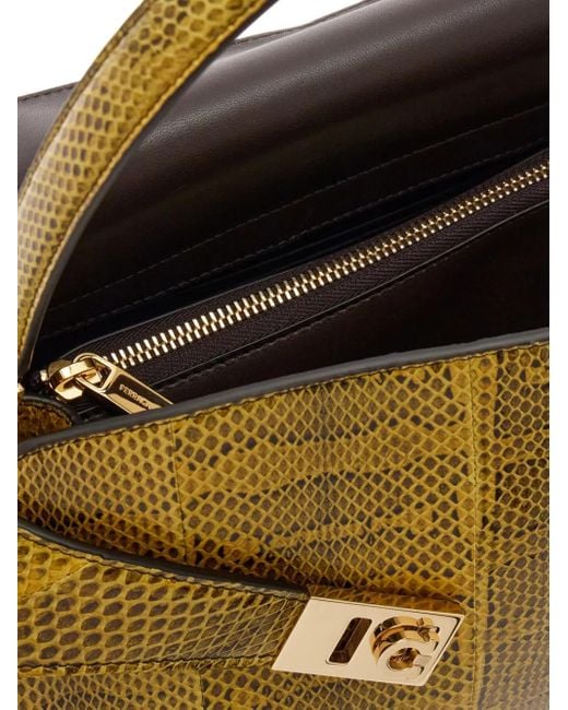 Ferragamo Hug ショルダーバッグ Metallic