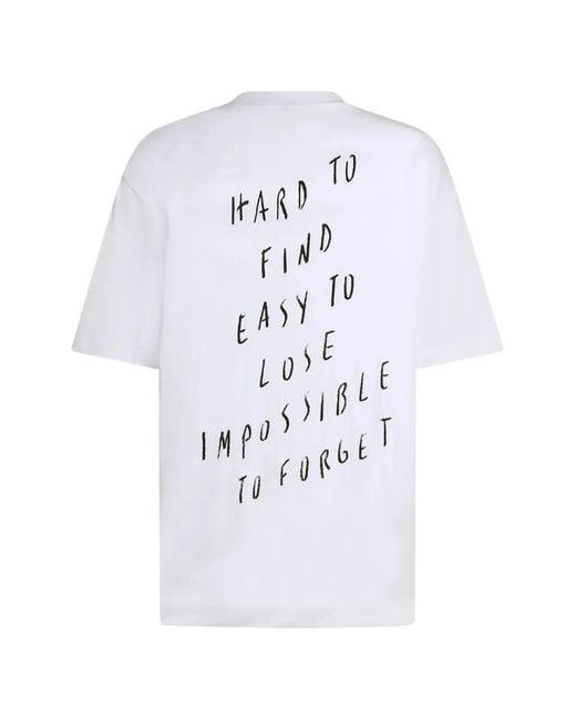 Karl Lagerfeld White X Pietro Terzini Relaxed T-Shirt