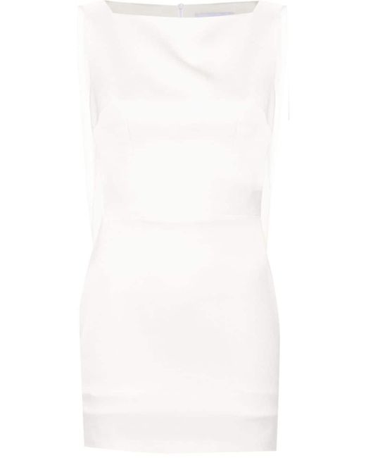 Alex Perry Gedrapeerde Mini-jurk in het White