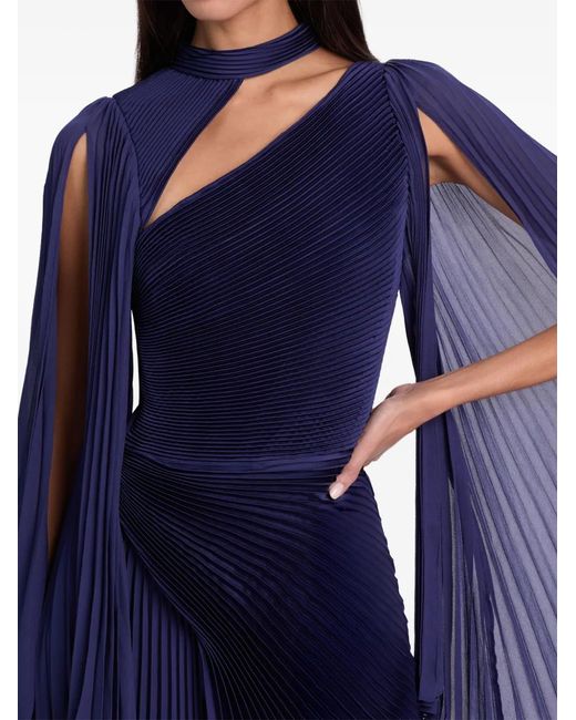 Alice + Olivia Blue Aurelie Mini Dress