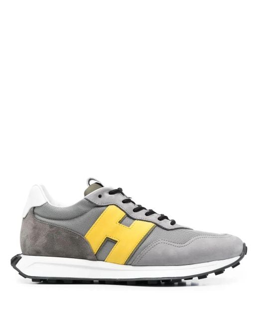 Hogan White H601 Low-Top Sneakers for men