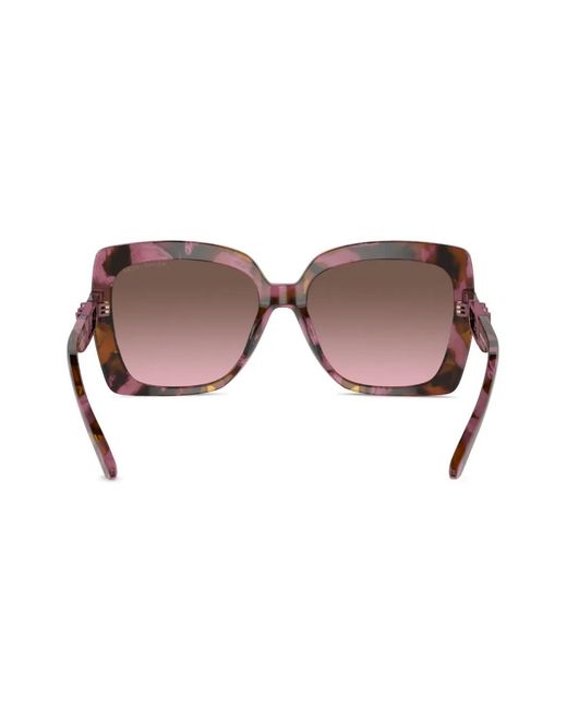 Michael Kors Brown Nice Oversize Square-Frame Sunglasses