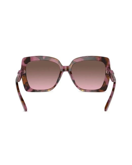 Michael Kors Nice スクエアフレーム サングラス Brown