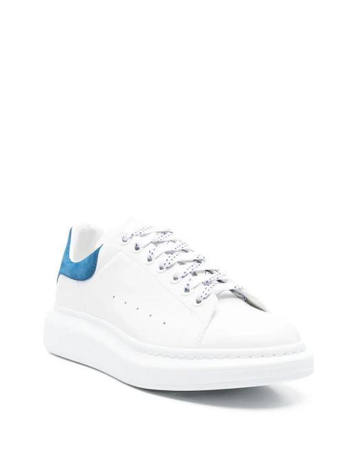 Alexander McQueen White Leather Sneakers for men