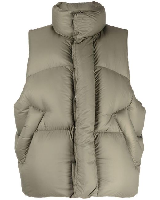Mordecai Natural Quilted Padded Gilet for men