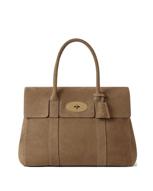 Mulberry Natural Bayswater Tote Bag