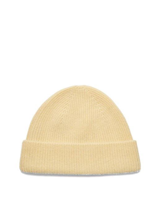 Zegna Oasi Beanie Aus Kaschmir in Natural für Herren