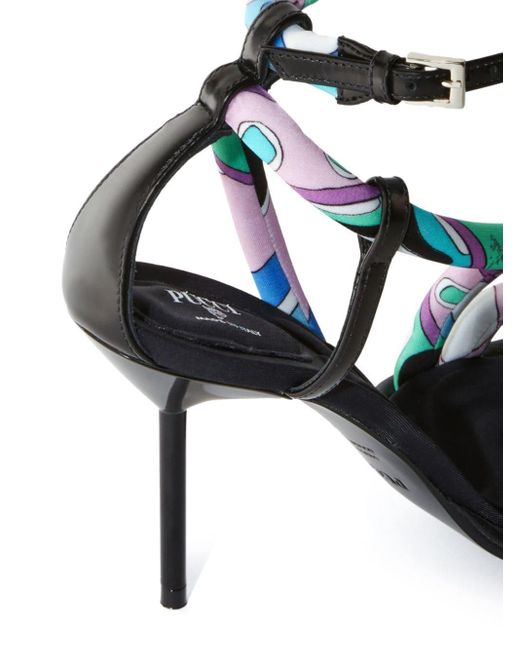 Emilio Pucci Blue Lee 110mm Stiletto-heel Sandals