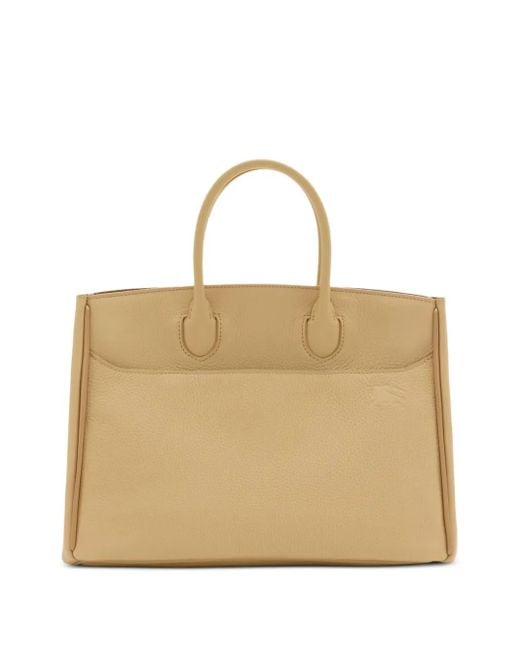 Burberry Natural Medium Rocking Horse Tote