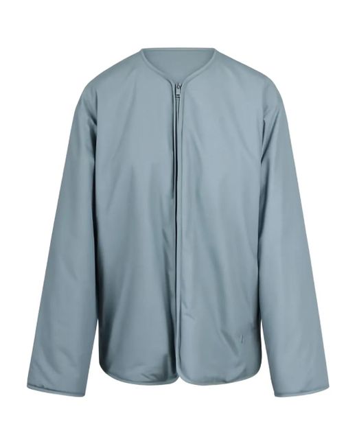 Jil Sander Blue Jacke mit Reißverschluss