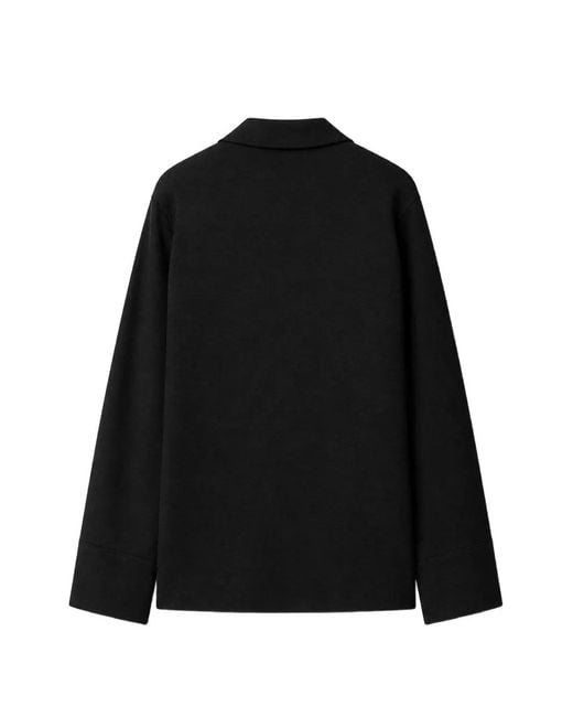 RETORI Black Jewel-Button Blazer