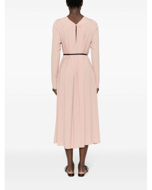 N°21 クレープ ドレス Pink