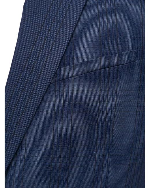 Blazer À Carreaux Sisley pour homme en coloris Blue