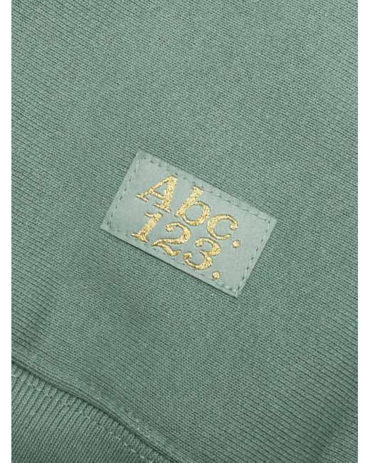 Advisory Board Crystals Sweater Met Ronde Hals En Logo in het Green voor heren