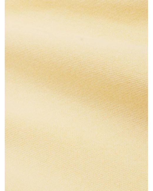 Sporty & Rich Natural Ny Racquet Club Cotton T-Shirt