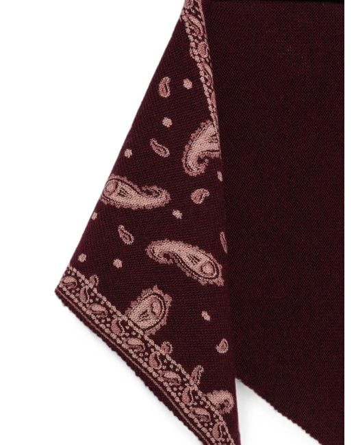 Rixo Red Lianora Scarf