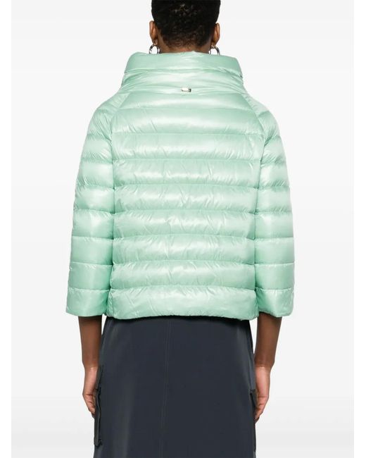 Herno Green Sofia Puffer Jacket