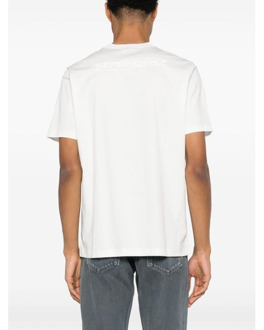 メンズ DIESEL T-must-slits-n Tシャツ White