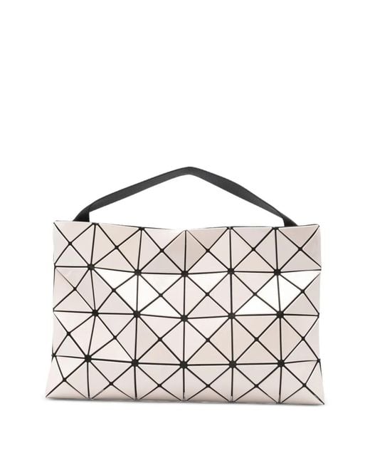 Issey Miyake White "Lucent" Shoulder Bag