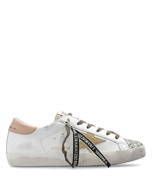 Golden Goose Deluxe Brand White Super-Star Classic Sneakers