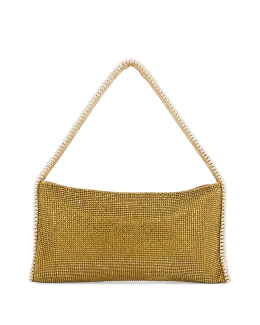 Benedetta Bruzziches Metallic Your Best Friend La Grande Shoulder Bag