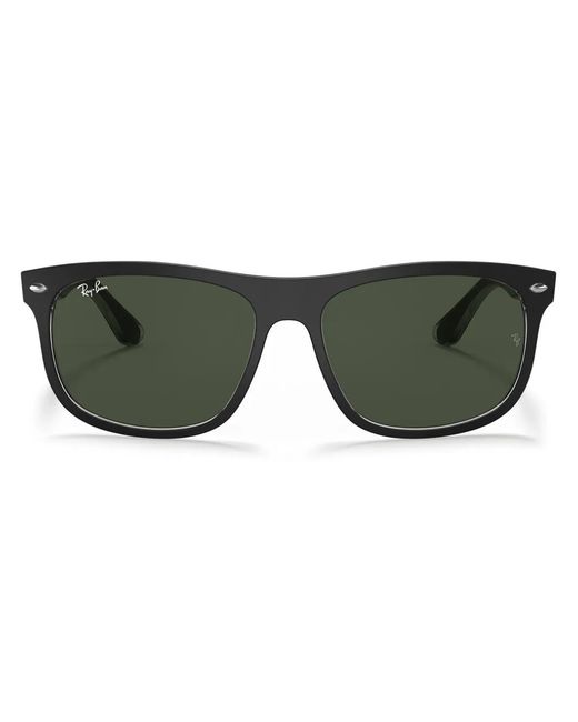 Ray-Ban Green Rectangle Frame Sunglasses for men