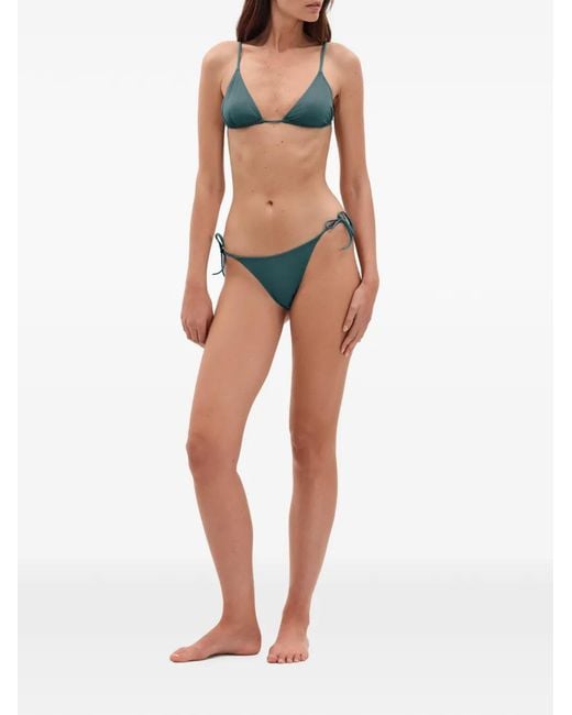 Eres Green Malou Side-Tie Bikini Bottoms