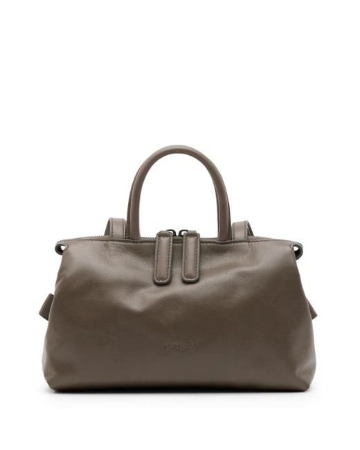 Borsa Tote Orizzonte Mini di Marsèll in Brown