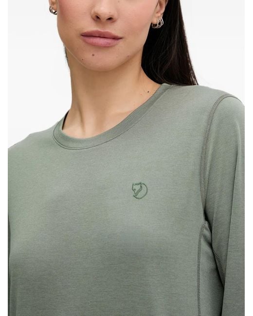 Fjallraven Gray T-Shirt Abisko À Logo