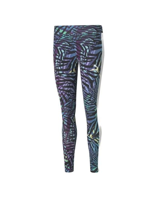 PUMA Blue Safari Leggings