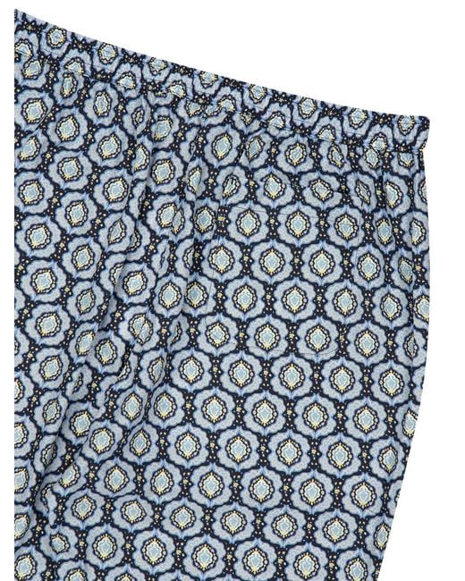 Orlebar Brown Blue Alfred Relaxed-Fit Trousers for men