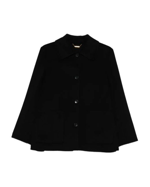 Giacca A Maniche Lunghe Con Bottoni di Seventy in Black